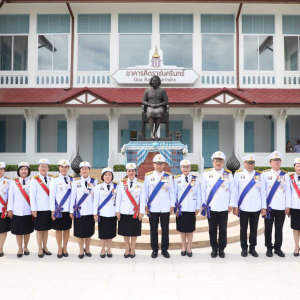 กระทรวง พม. โดย กรม พก. ร่วมเข้าเฝ้าฯ รับเสด็จในการพระราชพิธีทรงบำเพ็ญพระราชกุศลถวายผ้ากฐินฯ โดยขบวนพยุหยาตราทางชลมารค